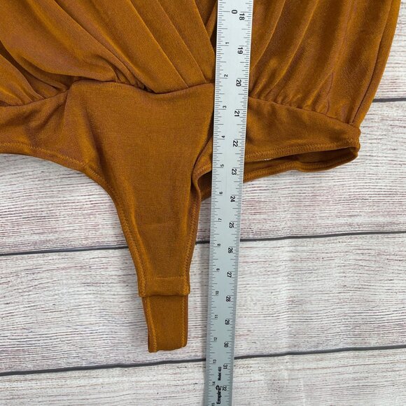 Intimately Free People X REVOLVE Turnt Bodysuit Women's Medium Honey Ginger NEW - Picture 9 of 9